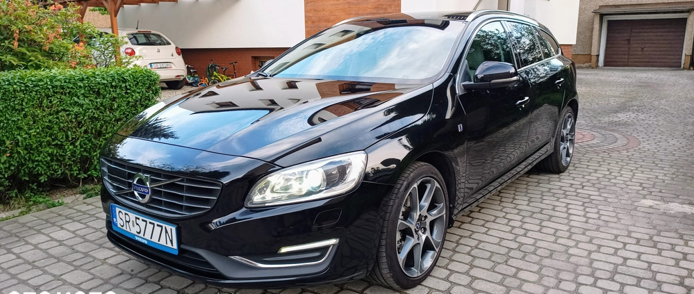 Volvo V60 cena 68900 przebieg: 152000, rok produkcji 2016 z Rybnik małe 106